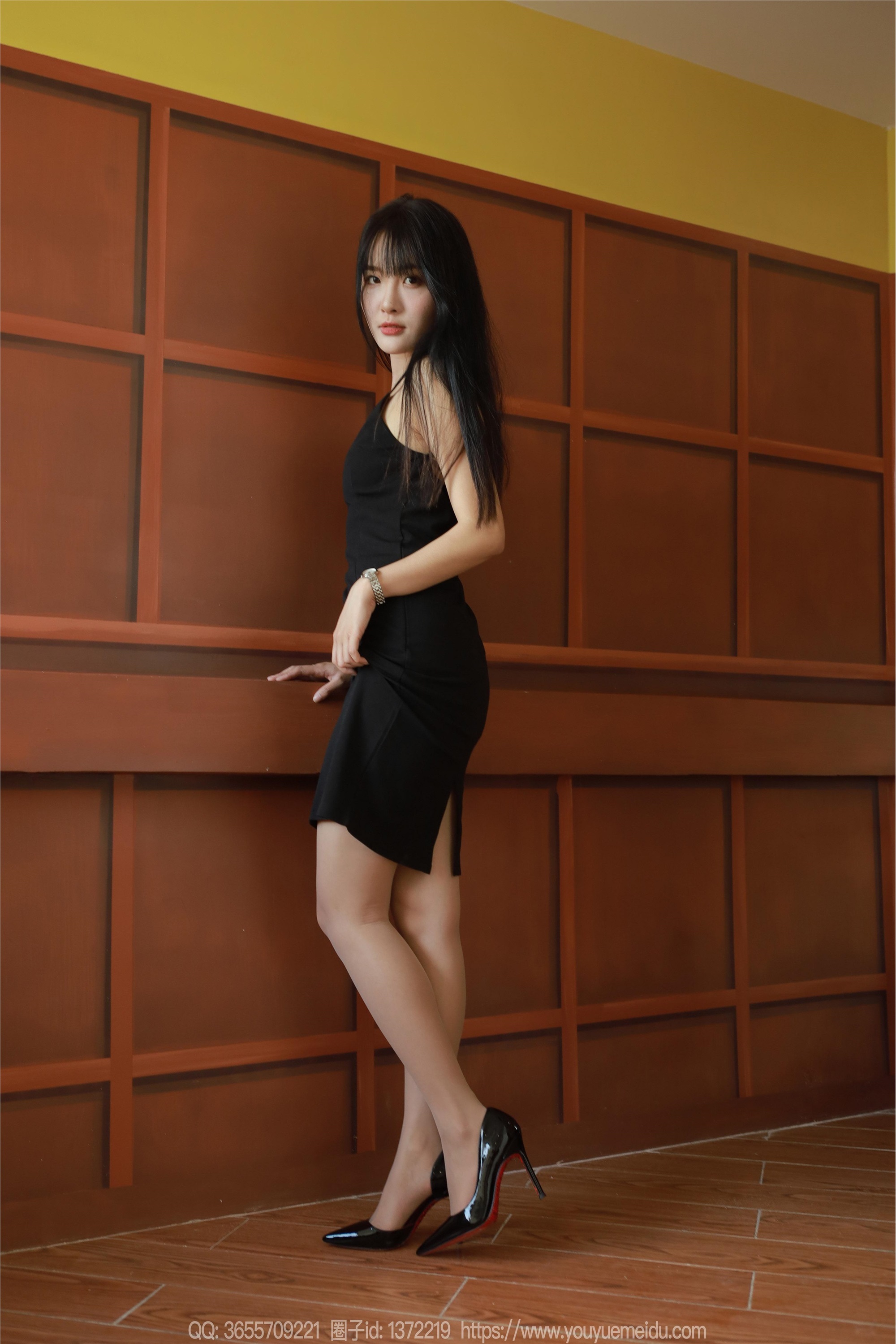 IESS异思趣向  2024.09.22 丝享家 1852 婉萍《黑色礼裙（上）》